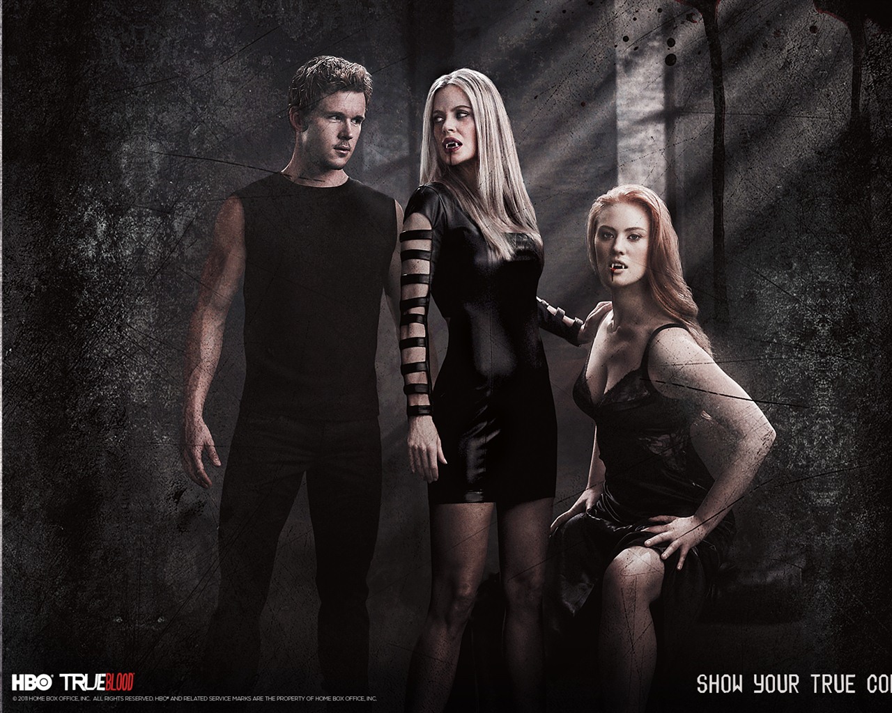 True Blood TV film HD tapety na plochu #14 - 1280x1024