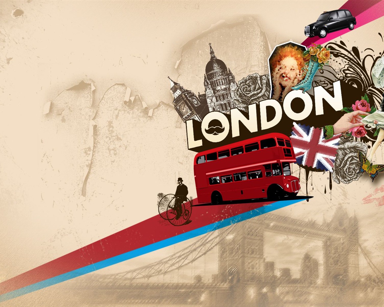 2012年ロンドン五輪のテーマの壁紙（1） #15 - 1280x1024