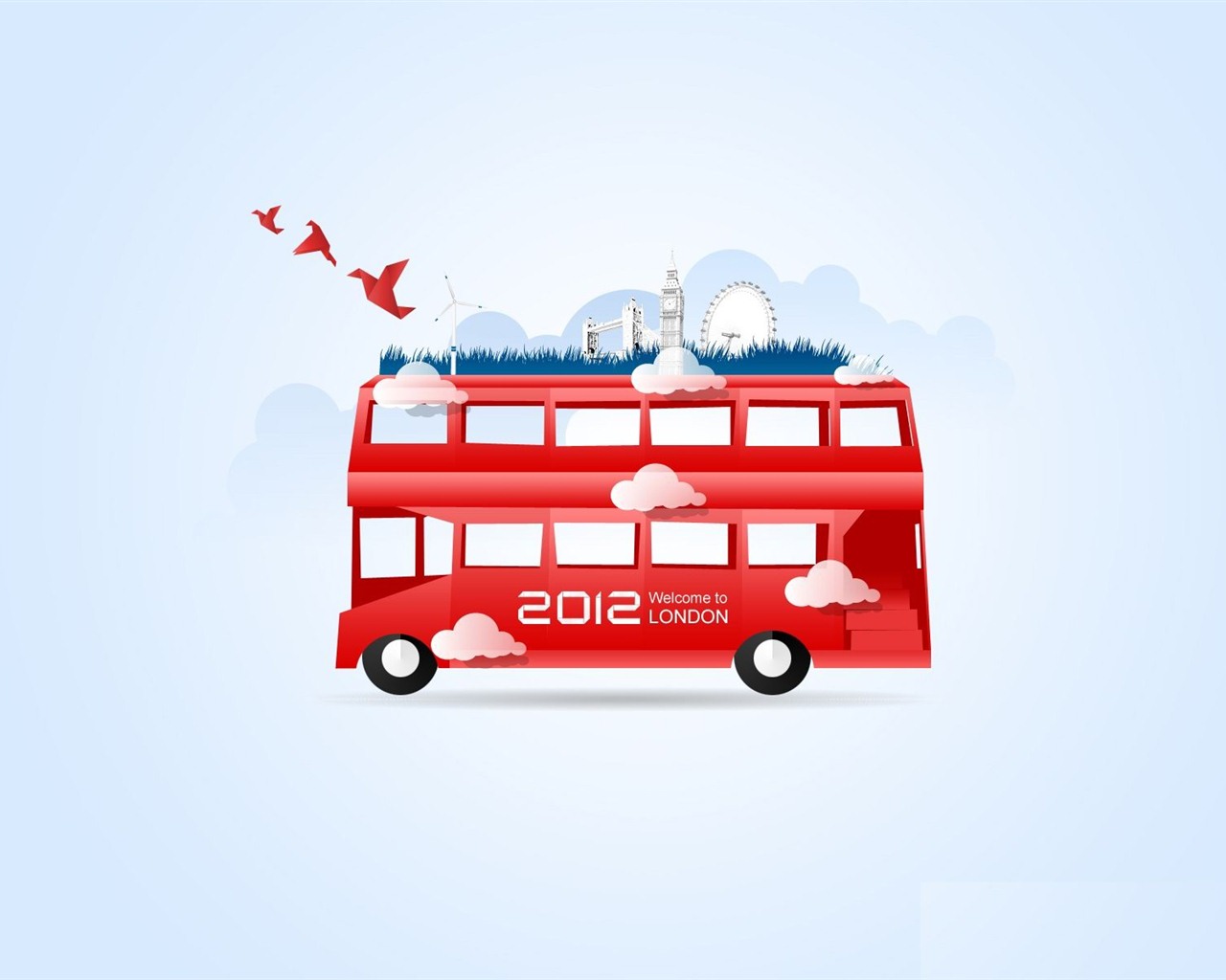 Londres 2012 fonds d'écran thème Olympiques (1) #18 - 1280x1024