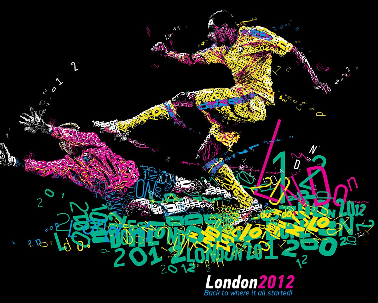 2012年ロンドン五輪のテーマの壁紙（1） #22 - 1280x1024