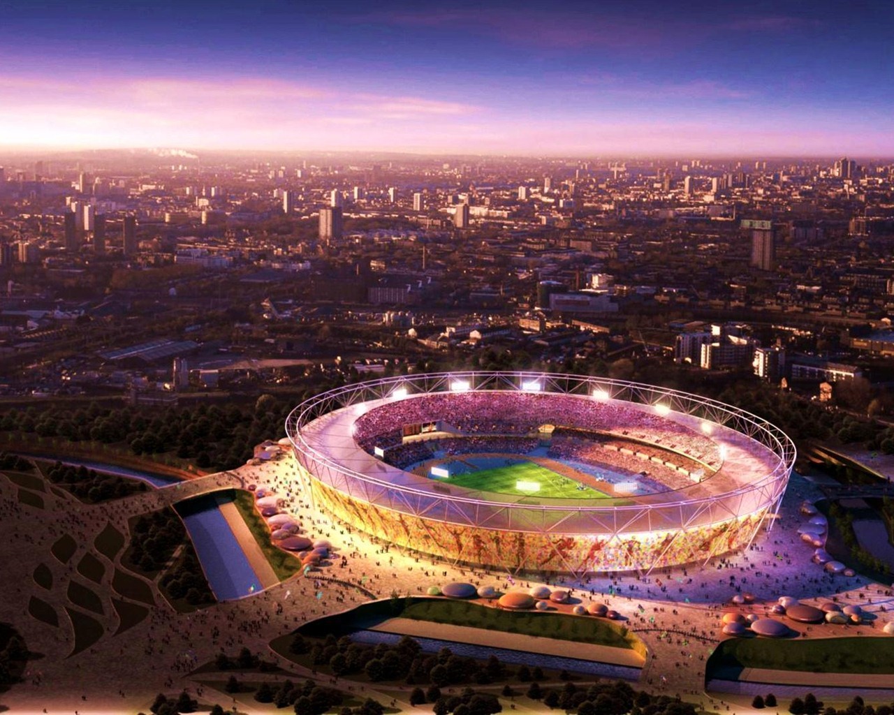 London 2012 Olympics Thema Wallpaper (2) #23 - 1280x1024
