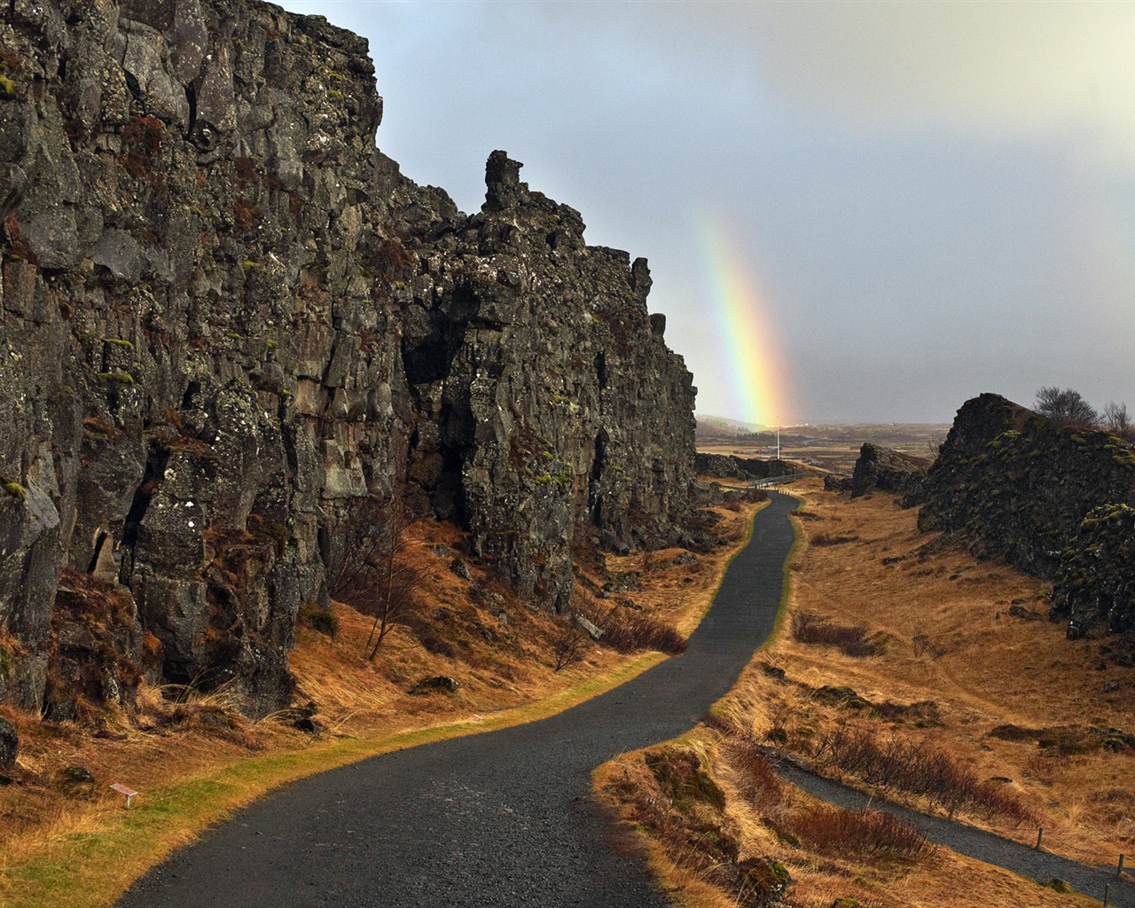 Windows 7 Wallpapers: Arco iris #5 - 1280x1024