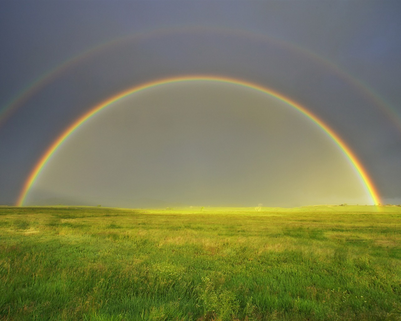 Windows 7 Wallpapers: Rainbows #8 - 1280x1024
