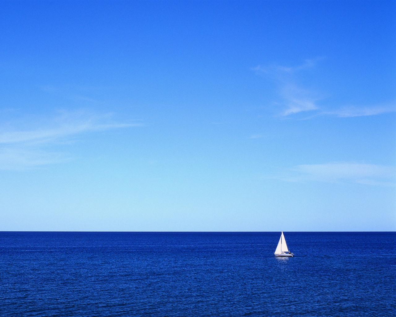 Windows 7 壁紙：帆船 #14 - 1280x1024