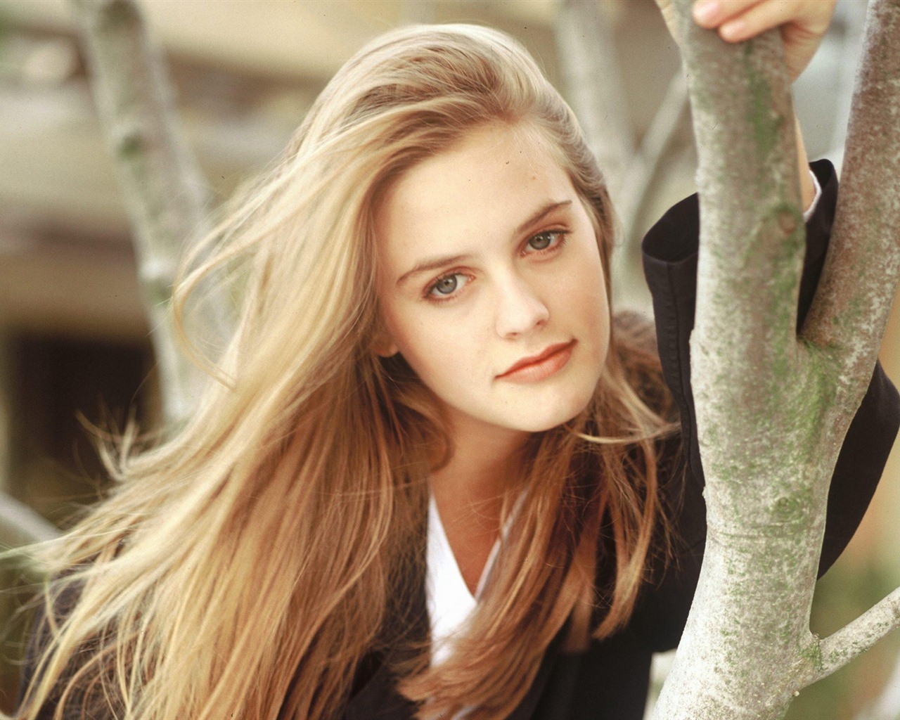 Alicia Silverstone 艾麗西亞·希爾維斯通 美女壁紙 #20 - 1280x1024