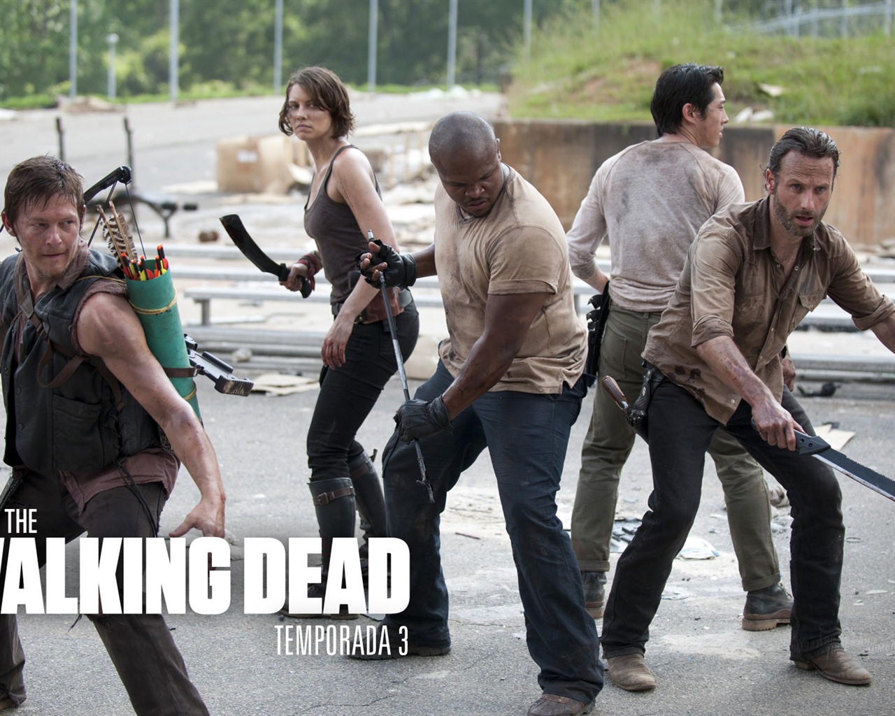 The Walking Dead fonds d'écran HD #16 - 1280x1024