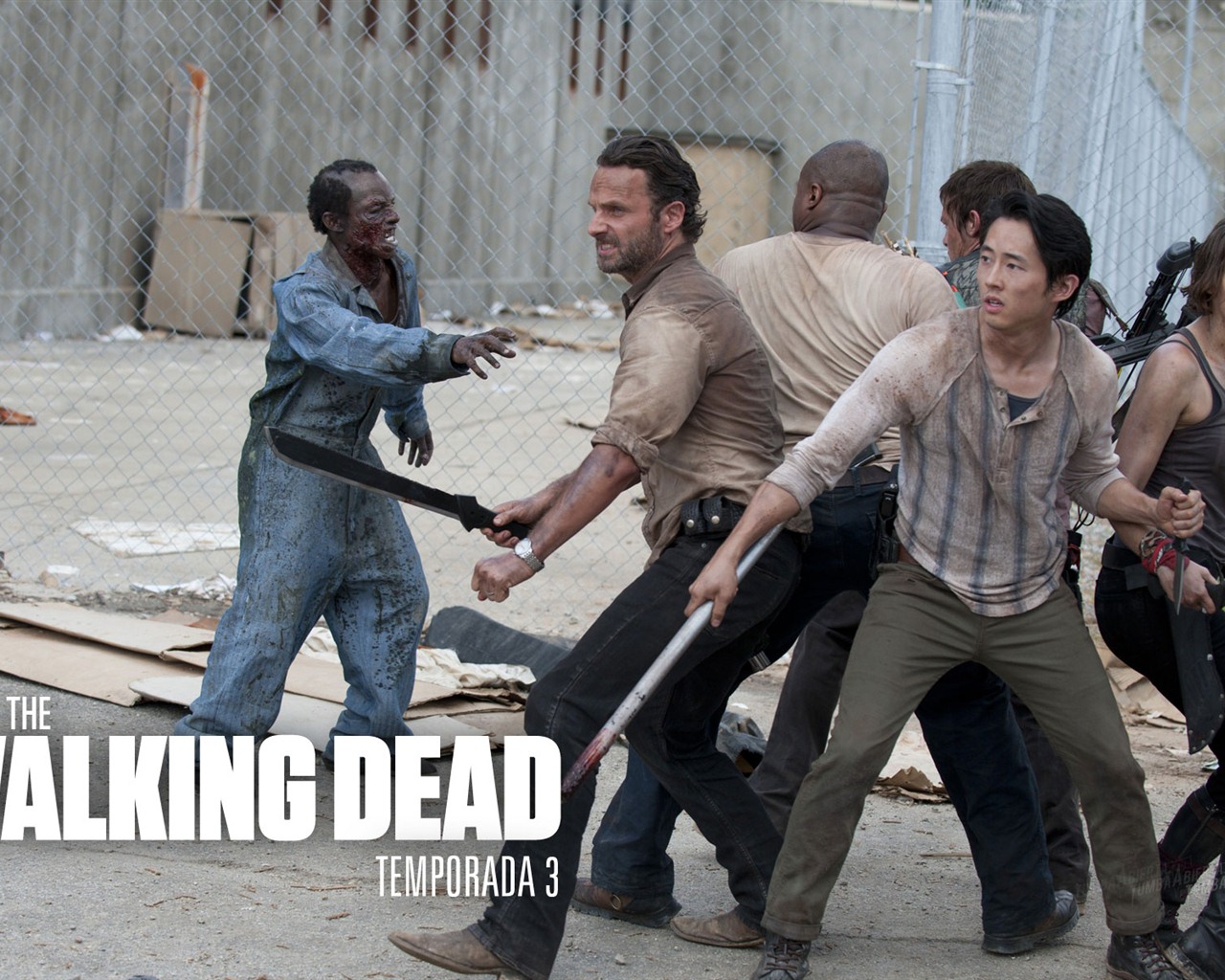 The Walking Dead HD Tapety na plochu #17 - 1280x1024