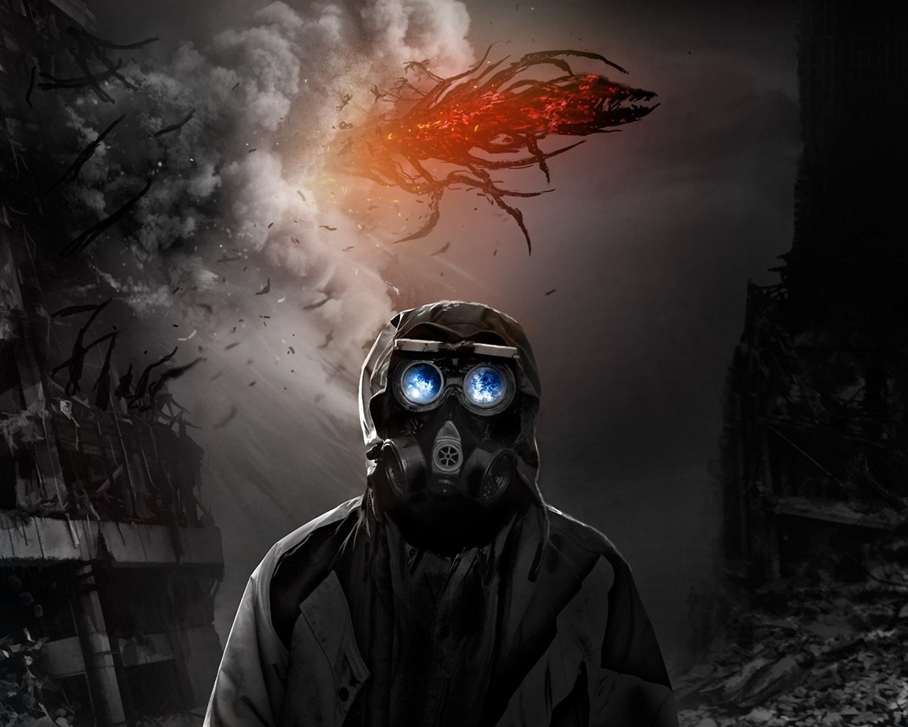 Romantically Apocalyptic creative painting wallpapers (1) #20 - 1280x1024