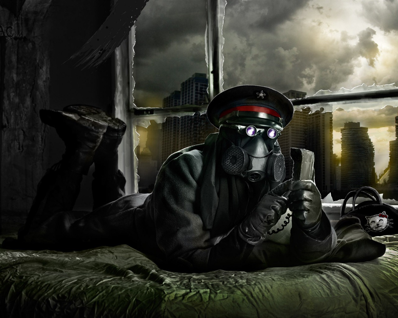Romantically Apocalyptic creative painting wallpapers (2) #14 - 1280x1024