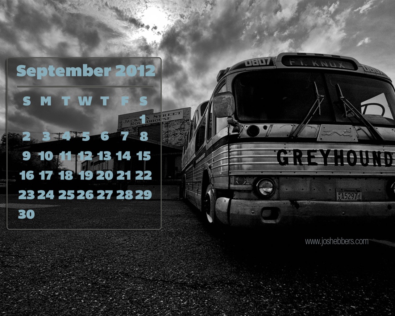 09 2012 Calendar fondo de pantalla (1) #8 - 1280x1024