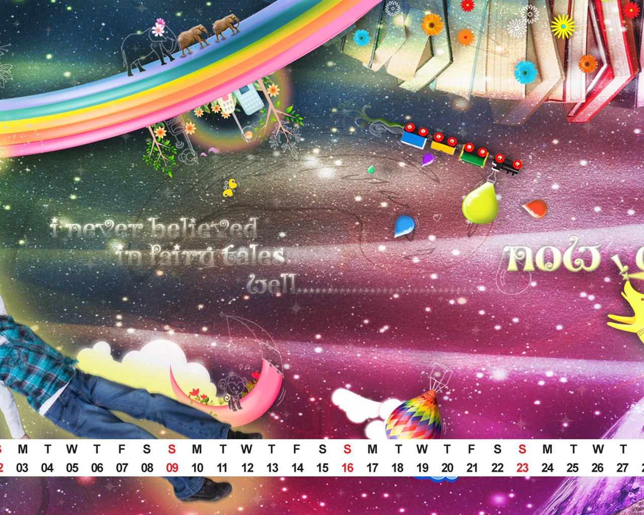 09 2012 Calendar fondo de pantalla (1) #14 - 1280x1024