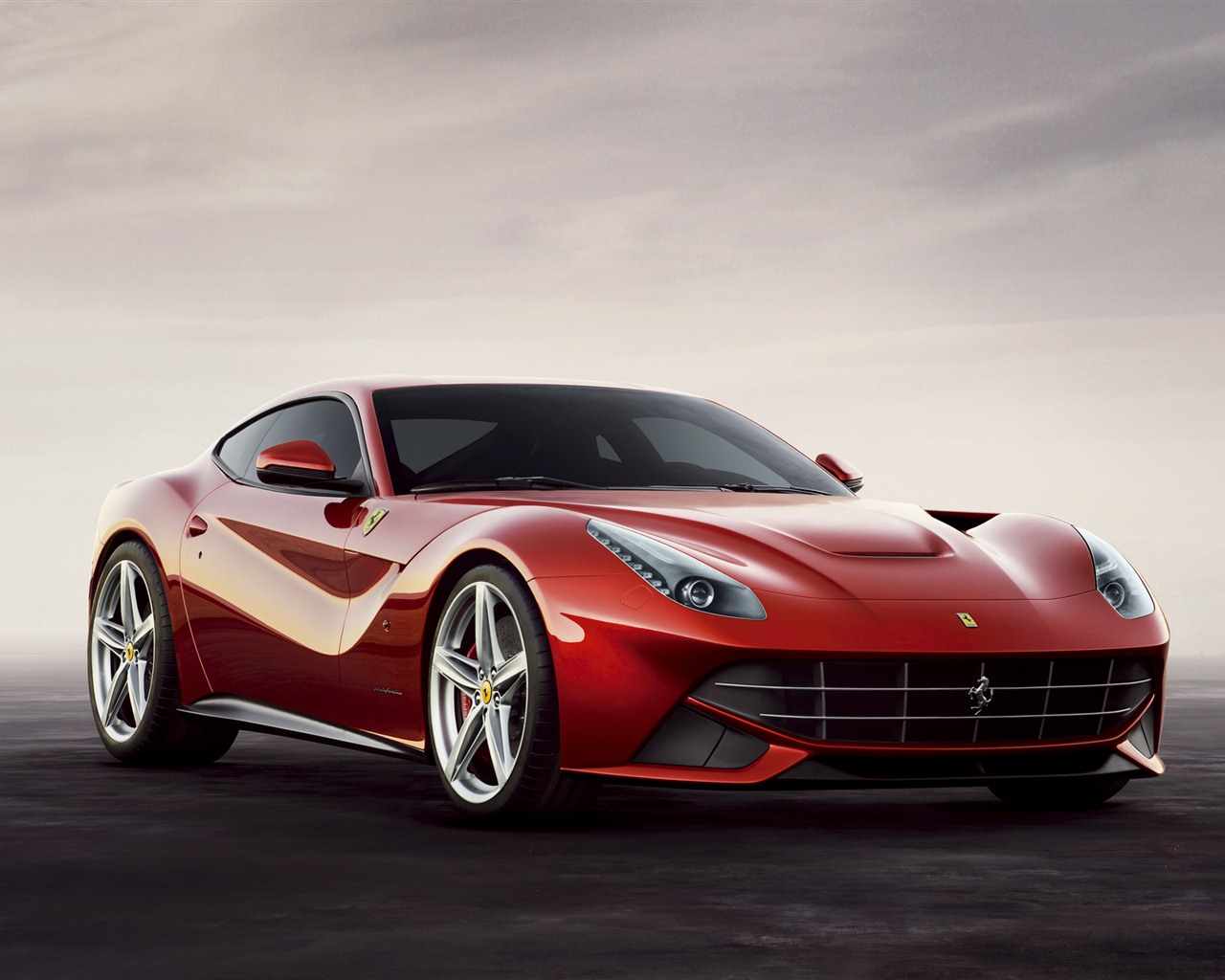 2012 페라리 F12 Berlinetta HD 배경 화면 #1 - 1280x1024