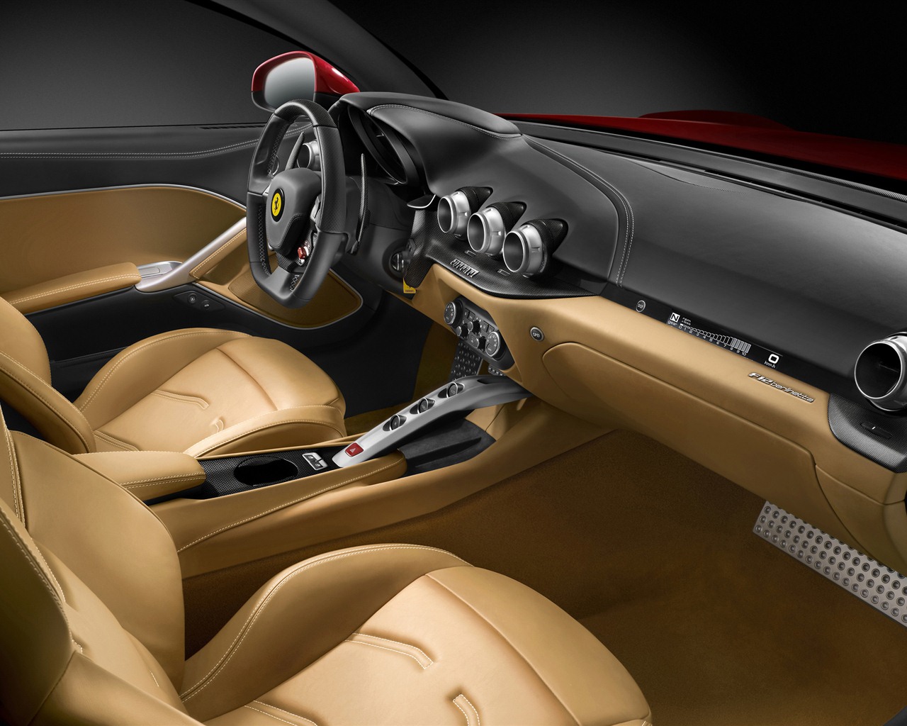 2012 Ferrari F12 Berlinetta 法拉利高清壁紙 #6 - 1280x1024