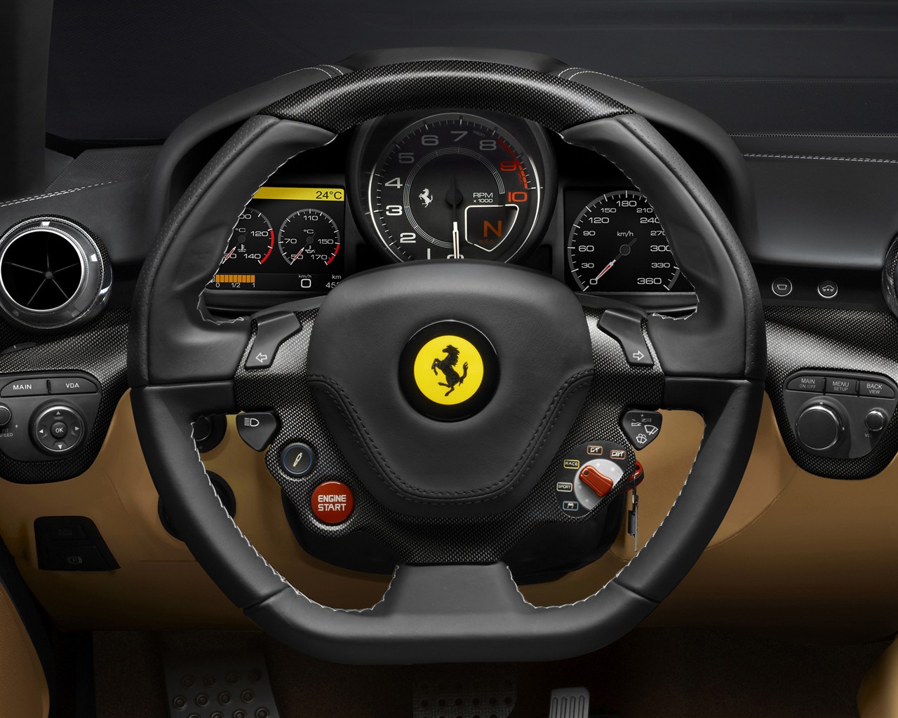 2012 Ferrari F12 Berlinetta HD Tapety na plochu #7 - 1280x1024
