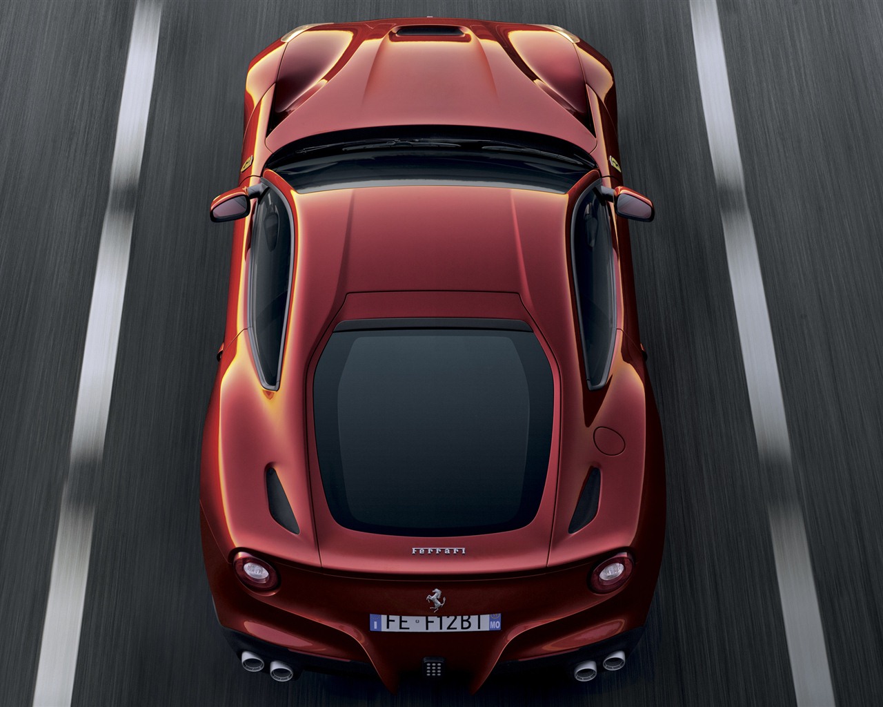 2012 페라리 F12 Berlinetta HD 배경 화면 #8 - 1280x1024