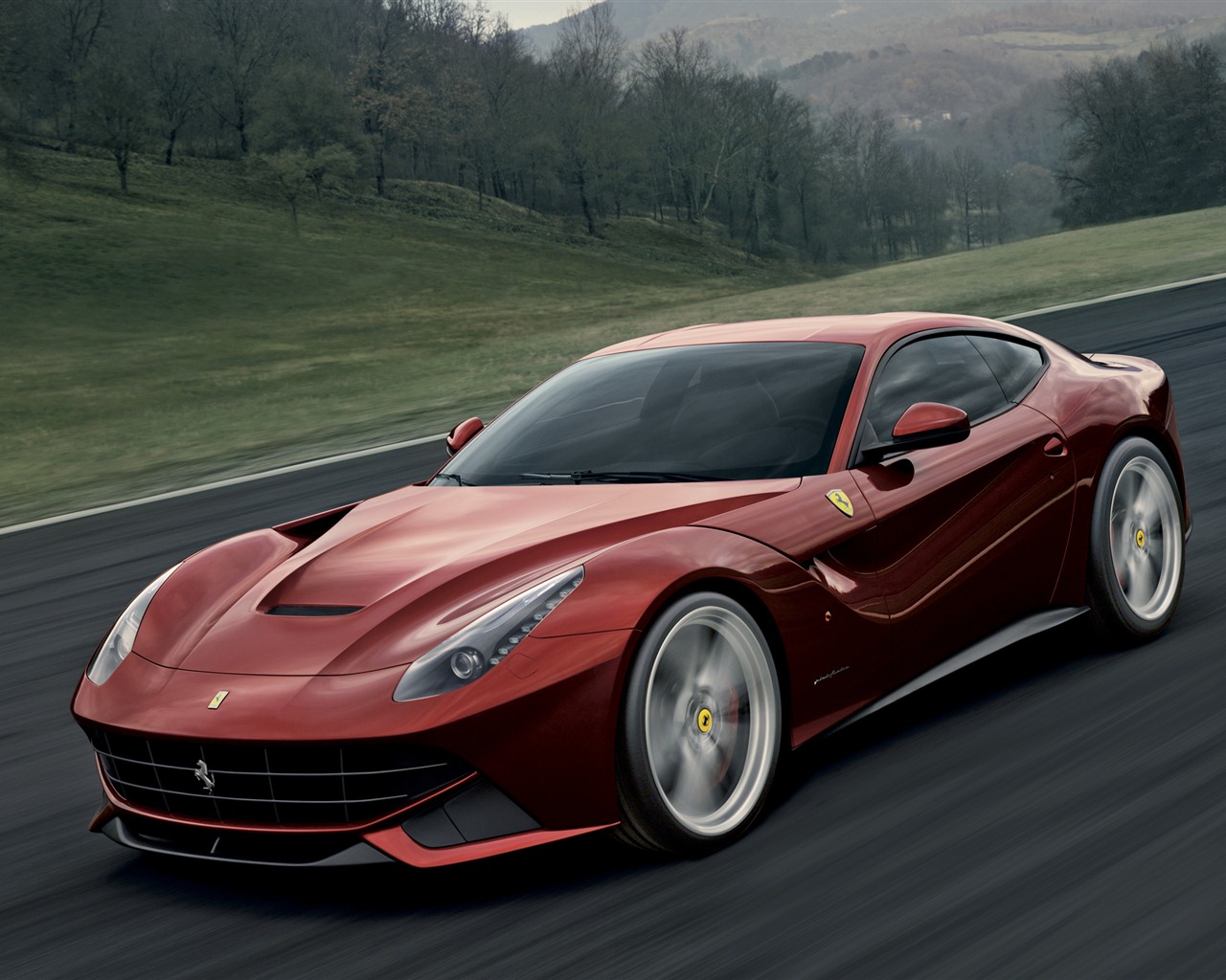 2012 Ferrari F12 Berlinetta 法拉利 高清壁纸9 - 1280x1024