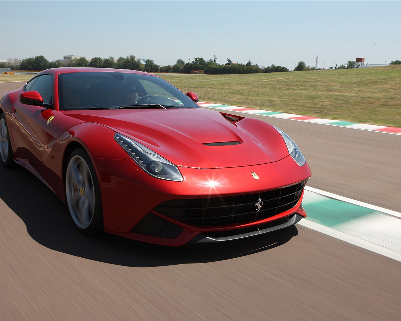 2012 페라리 F12 Berlinetta HD 배경 화면 #12 - 1280x1024