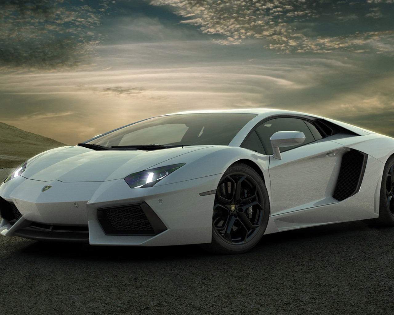 2012 Lamborghini Aventador LP700-4 HD Tapety na plochu #2 - 1280x1024