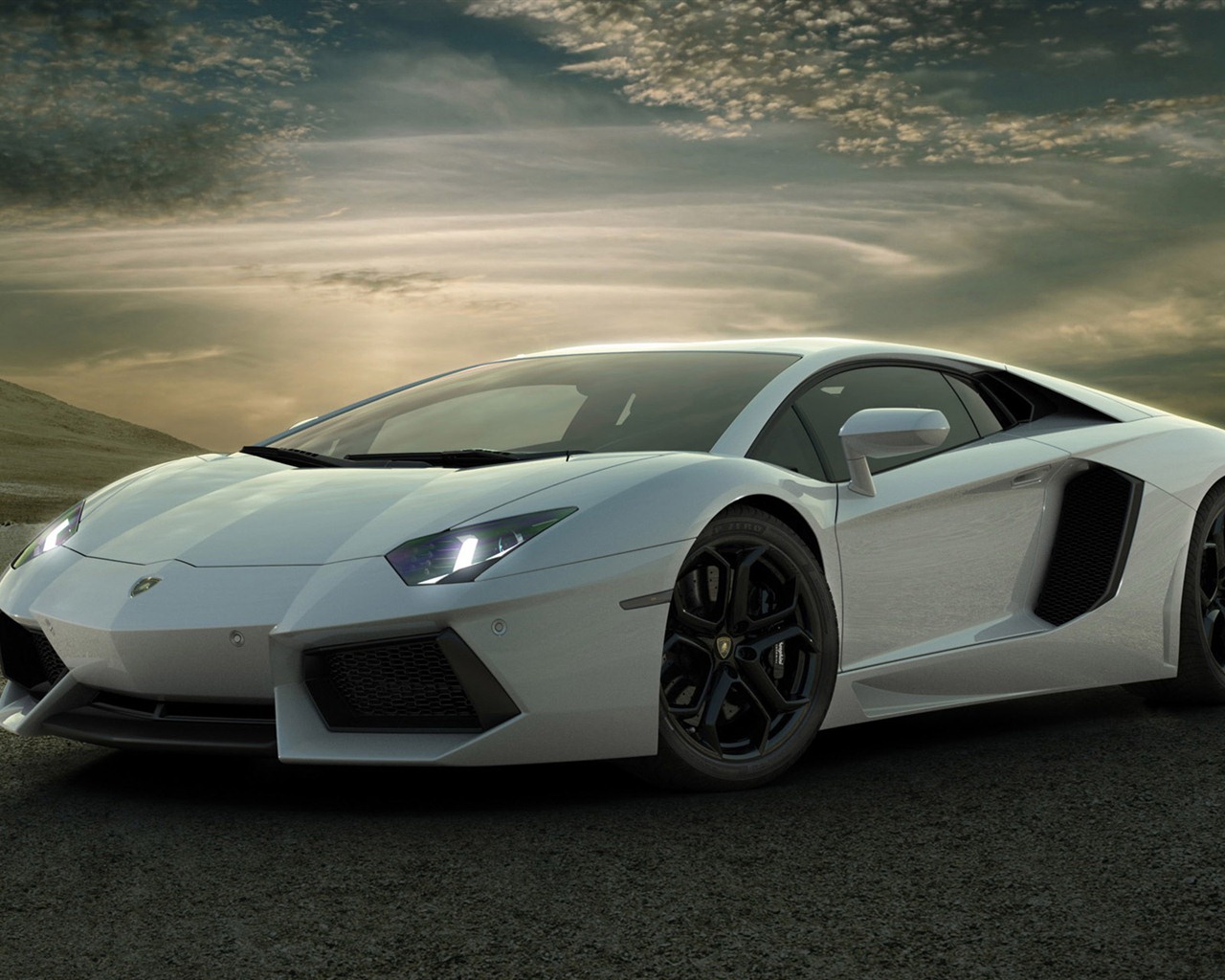 2012ランボルギーニAventador LP700-4 HDの壁紙 #2 - 1280x1024