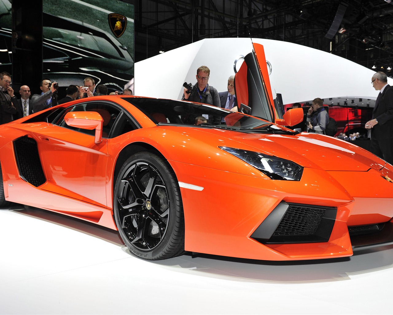 2012ランボルギーニAventador LP700-4 HDの壁紙 #35 - 1280x1024