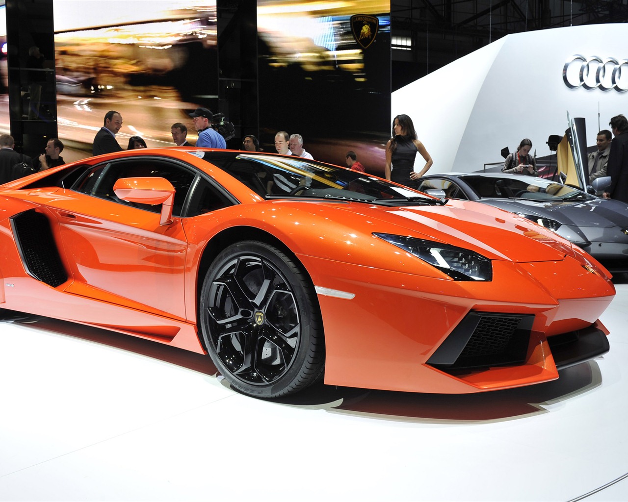 2012ランボルギーニAventador LP700-4 HDの壁紙 #36 - 1280x1024