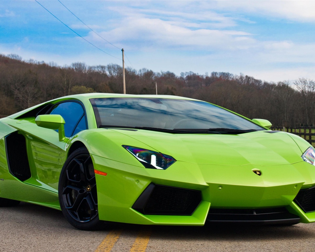 2012 람보르기니 Aventador LP700-4의 HD 배경 화면 #45 - 1280x1024