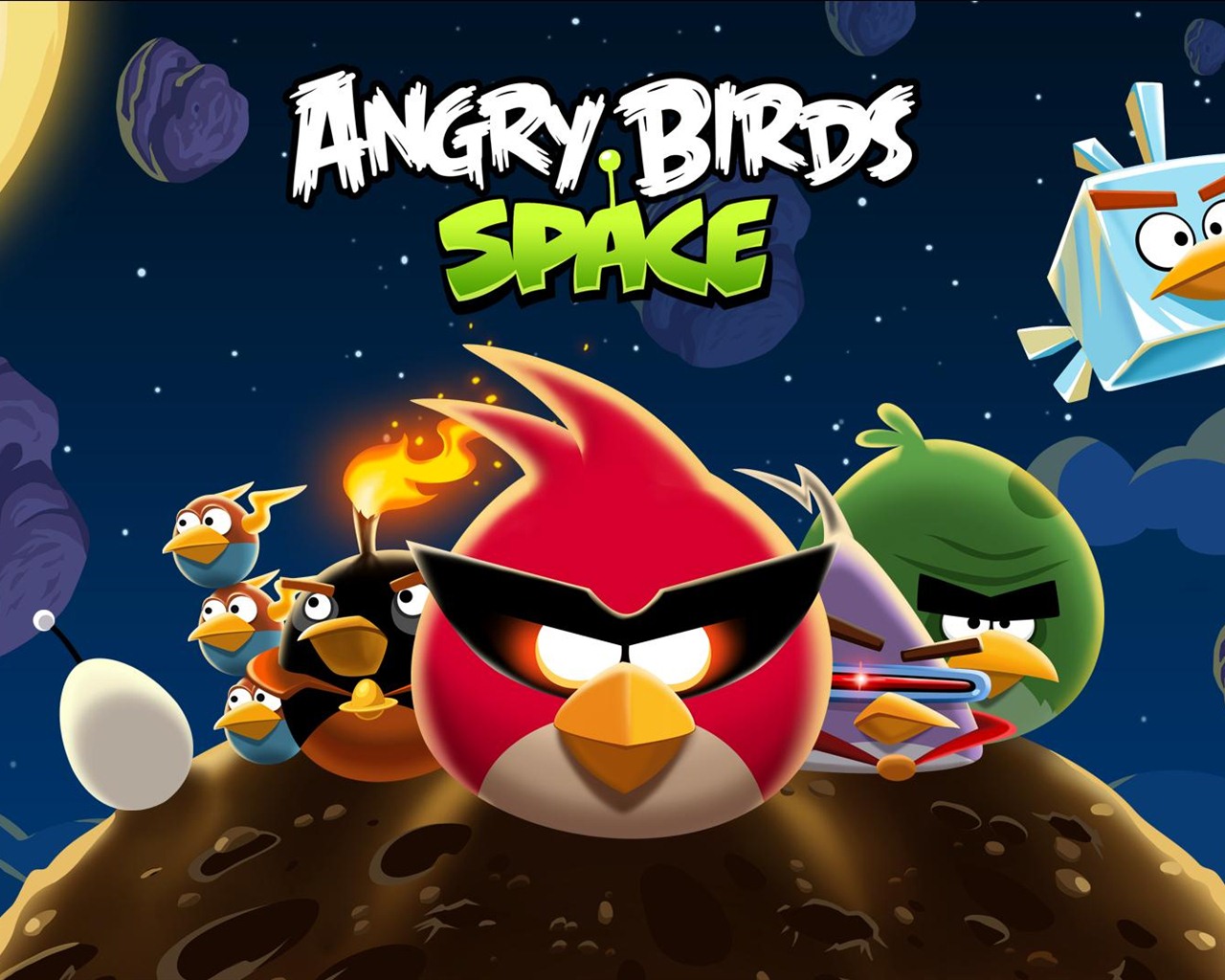 Angry Birds hra na plochu #1 - 1280x1024