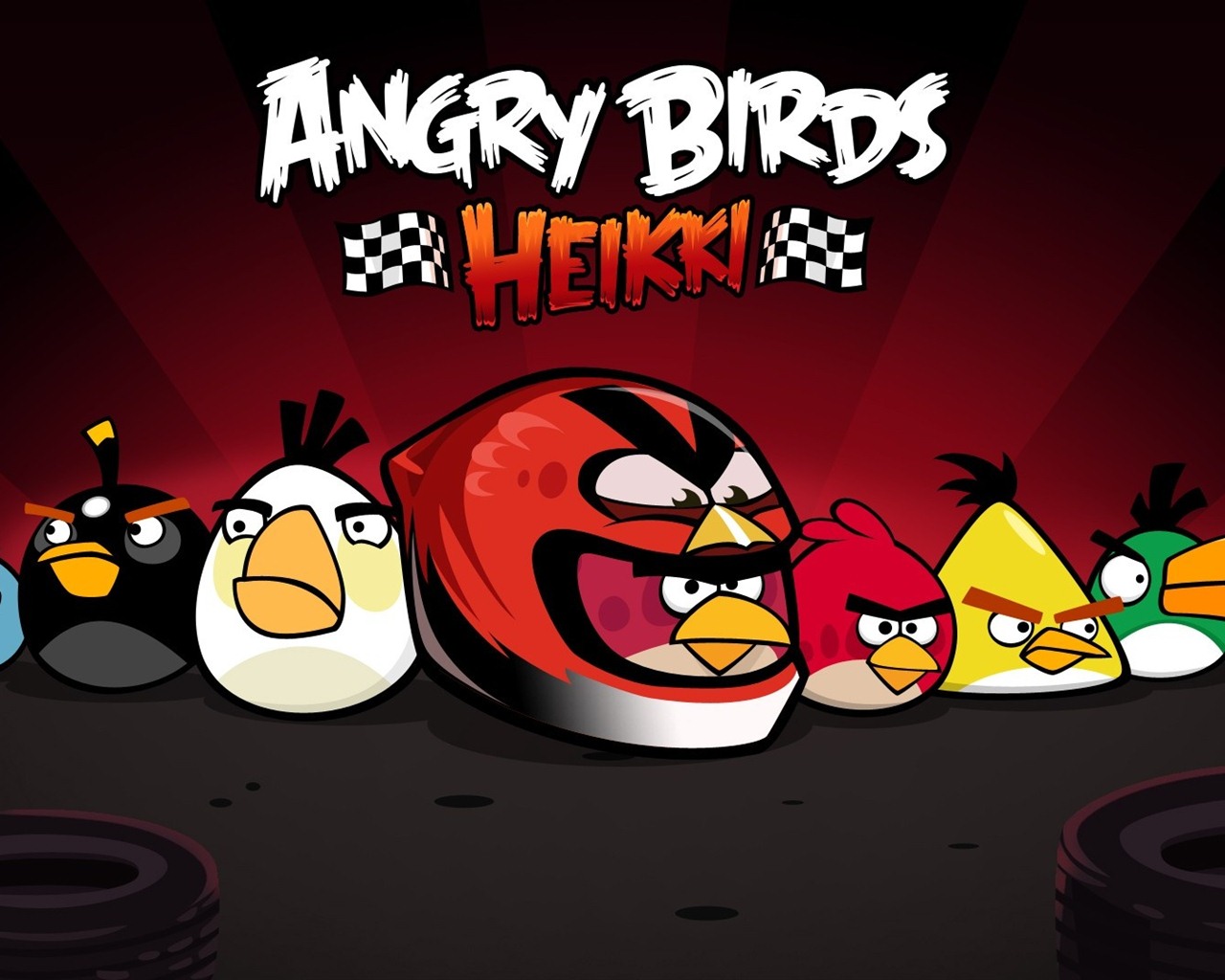 Angry Birds fonds d'écran de jeux #9 - 1280x1024