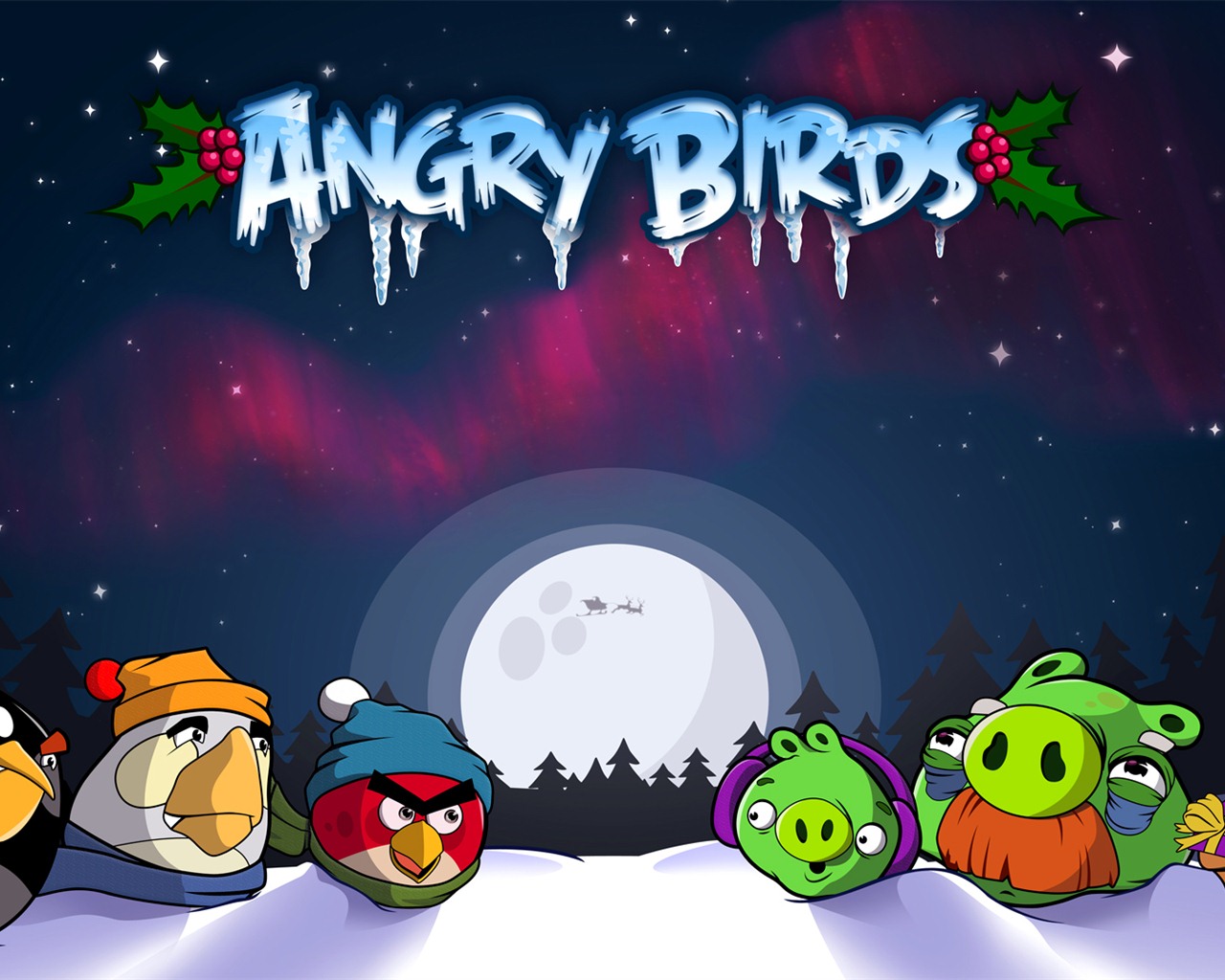 Angry Birds Game Wallpapers #27 - 1280x1024