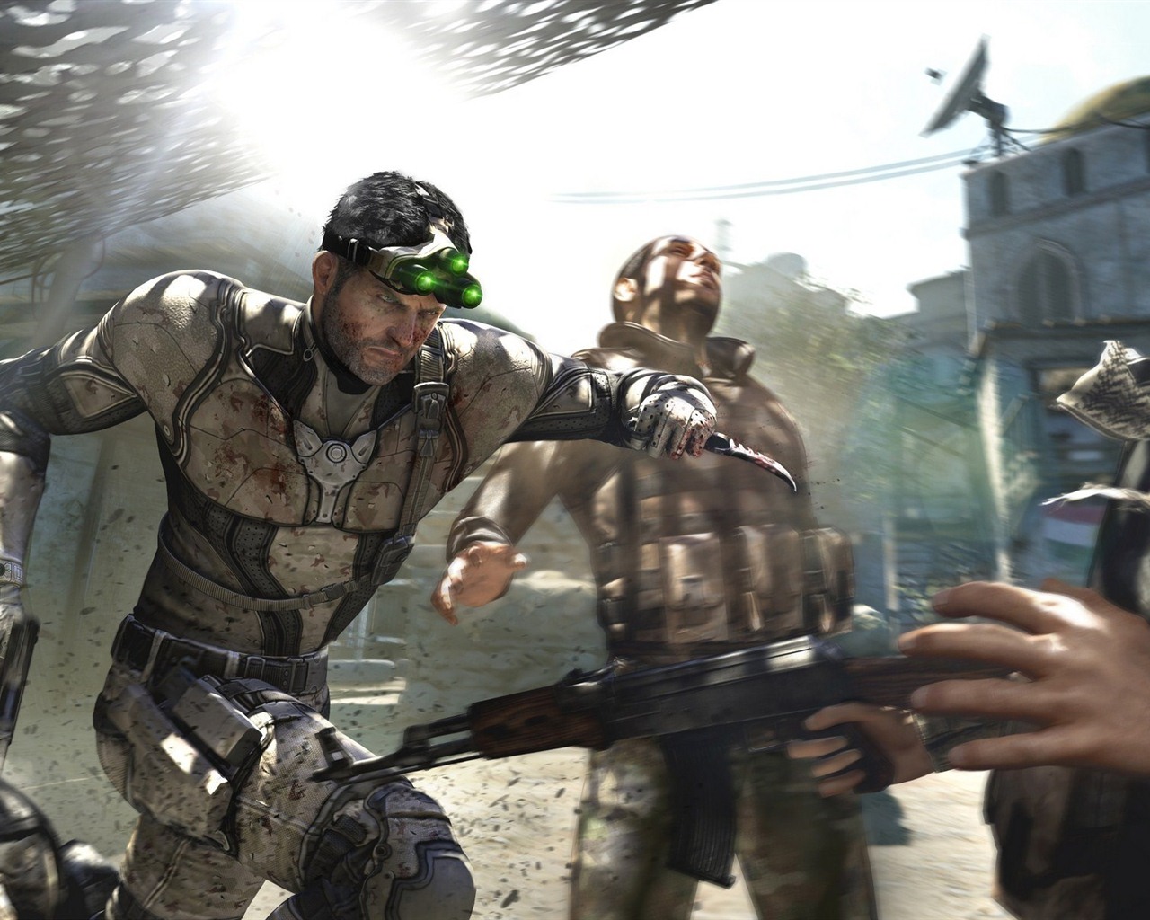 Splinter Cell: Lista Negra HD fondos de pantalla #9 - 1280x1024