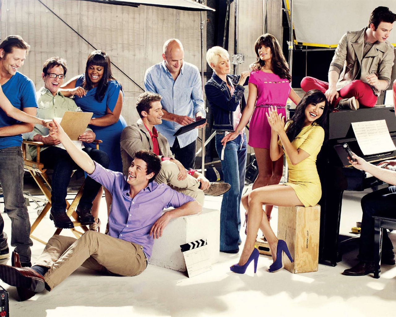 Glee TV Series HD Tapety na plochu #9 - 1280x1024
