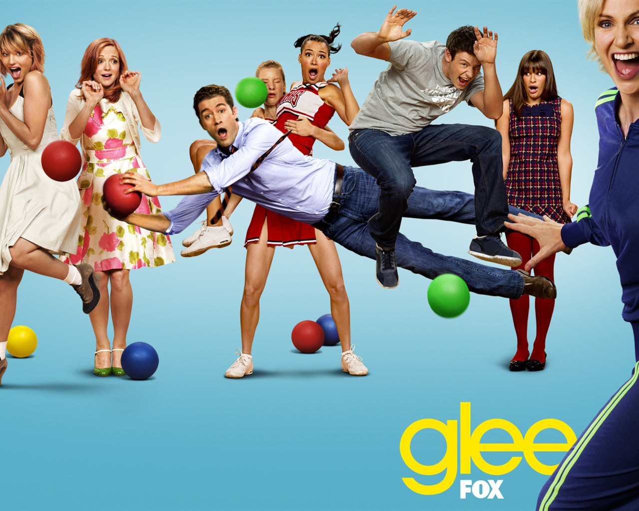 Glee TV Series HD fondos de pantalla #23 - 1280x1024