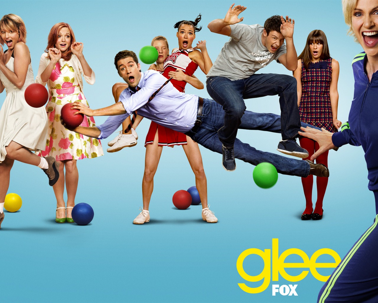 Glee TV Series HD Tapety na plochu #23 - 1280x1024