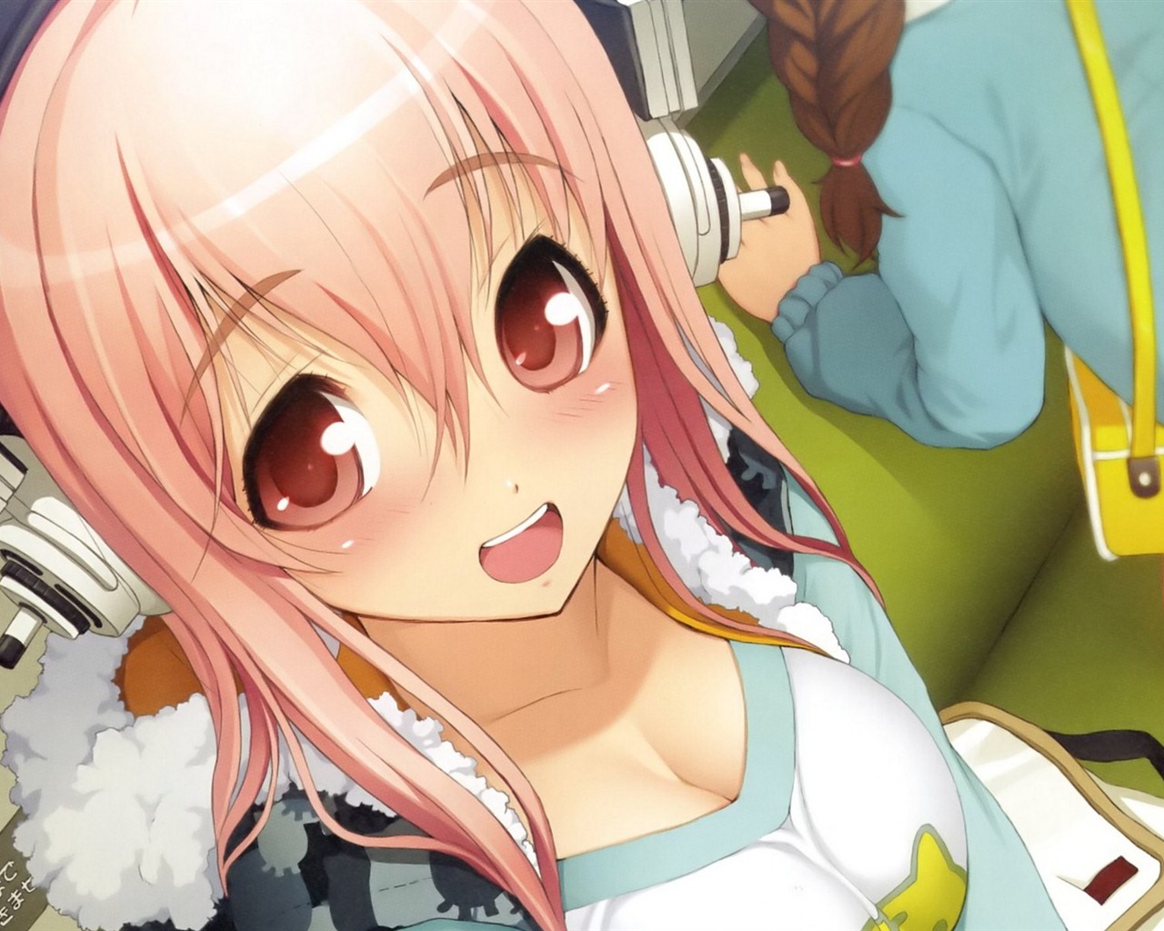 Super Sonico HD anime tapety na plochu #10 - 1280x1024