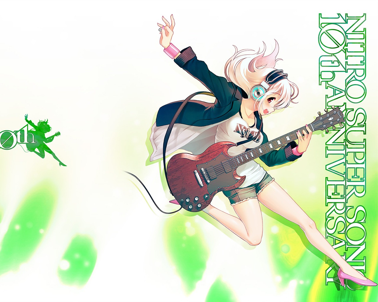 Super Sonico HD anime wallpapers #11 - 1280x1024