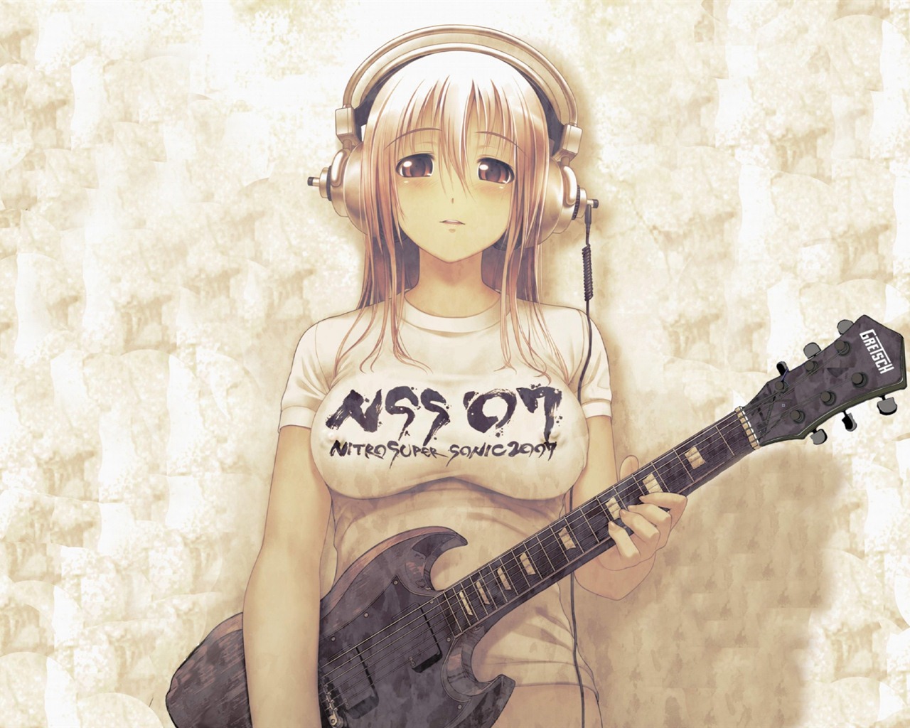 Super Sonico HD anime wallpapers #23 - 1280x1024