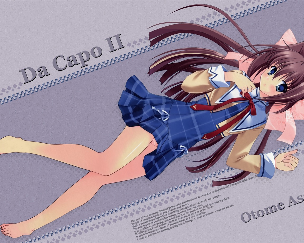 D.C. Dívčí Symphony HD anime Tapety na plochu #24 - 1280x1024