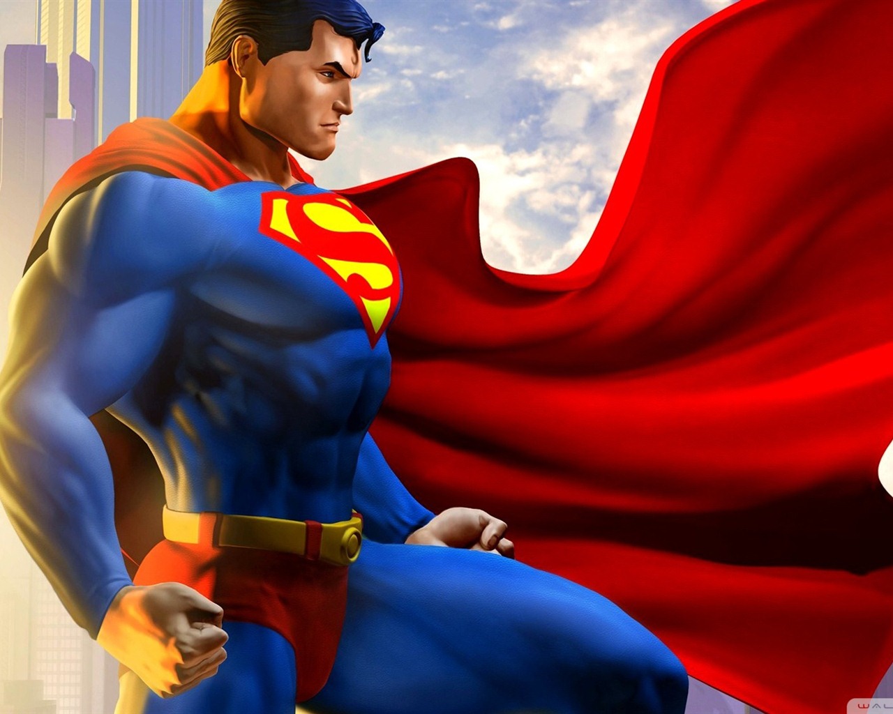 スーパーマン：鋼鉄のHDの壁紙の男 #6 - 1280x1024