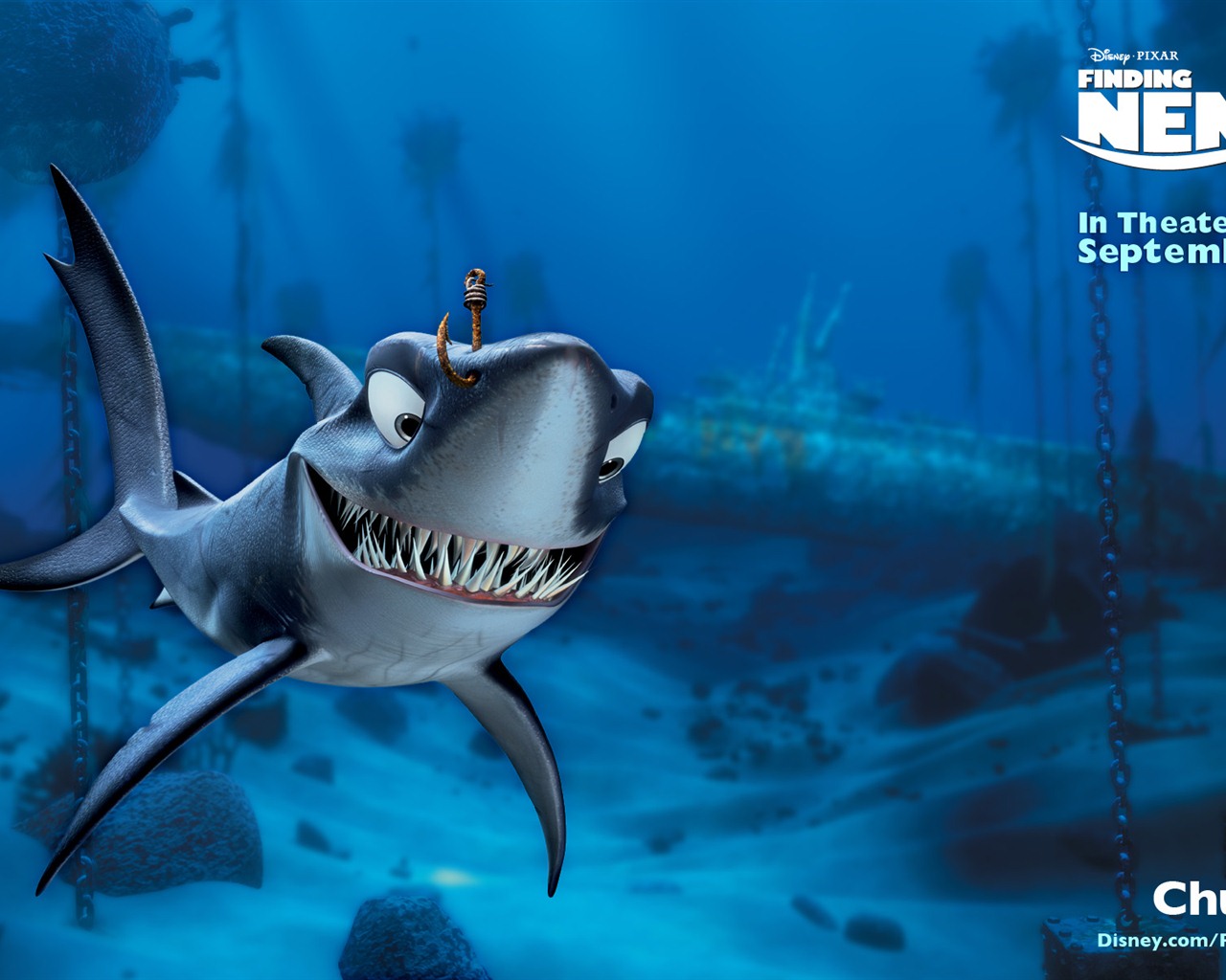Finding Nemo 3D 海底總動員3D 2012高清壁紙 #5 - 1280x1024
