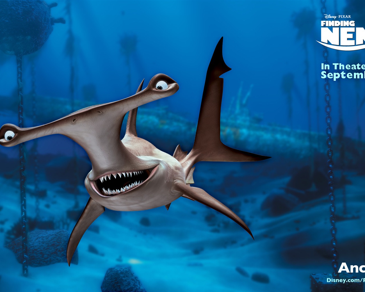 Le Monde de Nemo 3D 2012 fonds d'écran HD #9 - 1280x1024