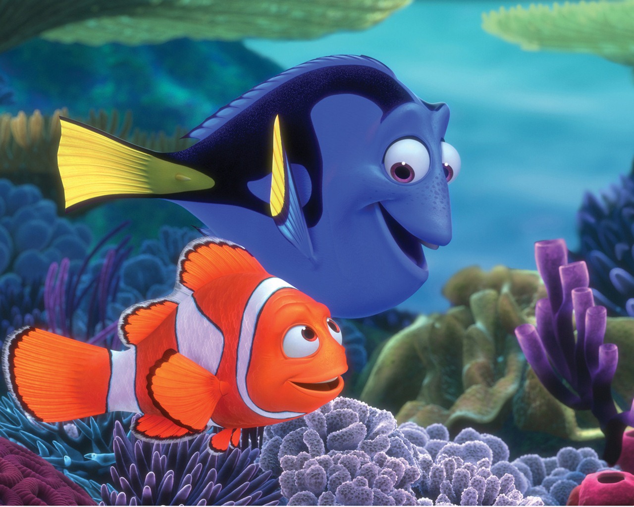 Finding Nemo 3D 海底總動員3D 2012高清壁紙 #10 - 1280x1024