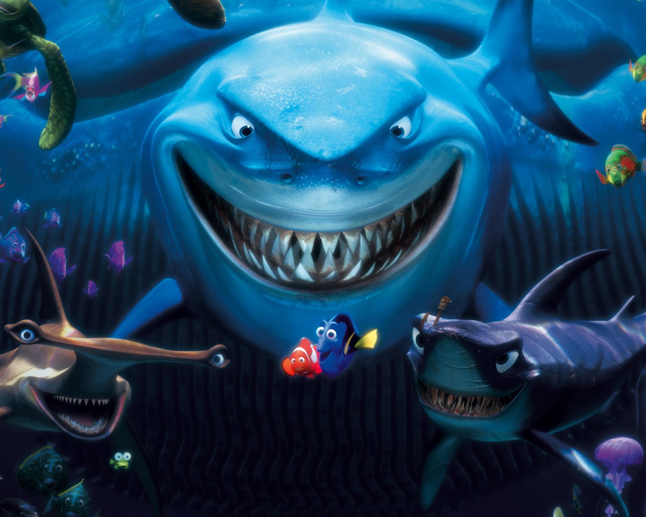 Finding Nemo 3D 海底總動員3D 2012高清壁紙 #15 - 1280x1024
