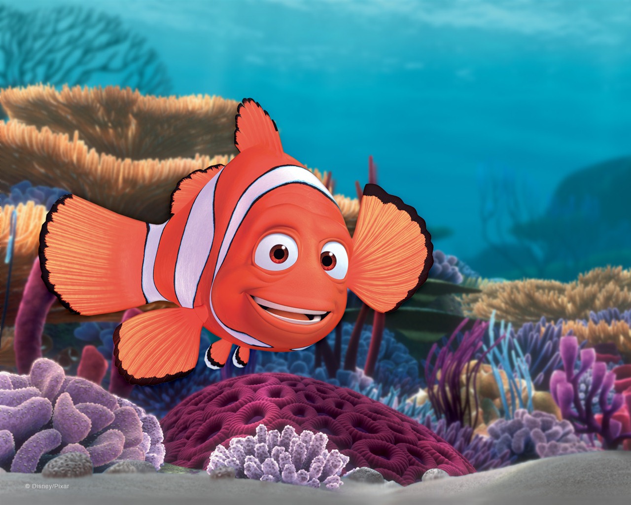 Le Monde de Nemo 3D 2012 fonds d'écran HD #18 - 1280x1024