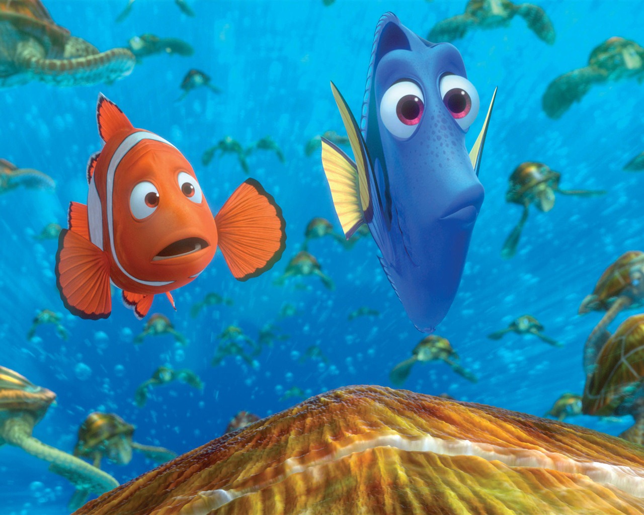 Finding Nemo 3D 海底總動員3D 2012高清壁紙 #19 - 1280x1024