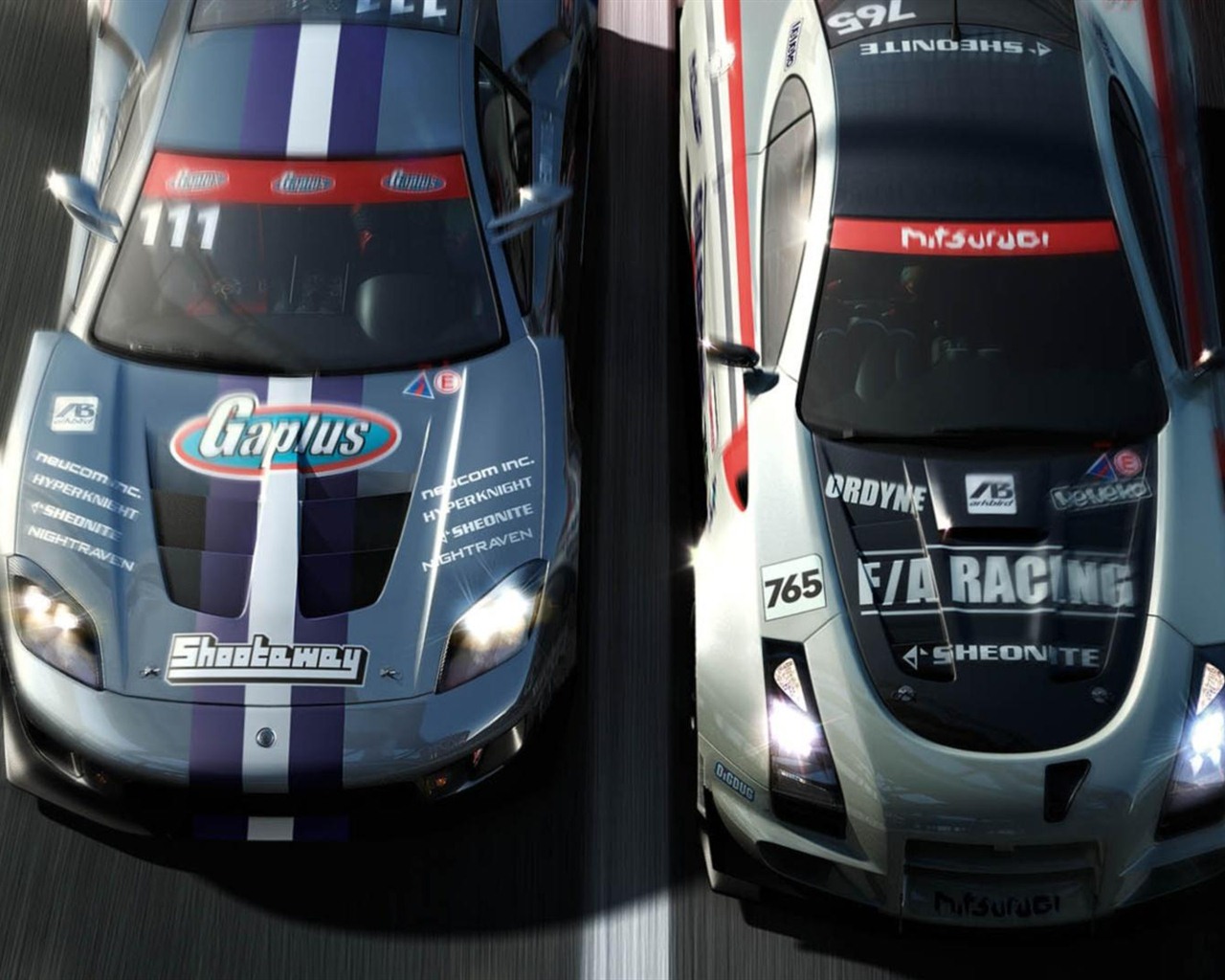 Ridge Racer nespoutaný HD Tapety na plochu #7 - 1280x1024