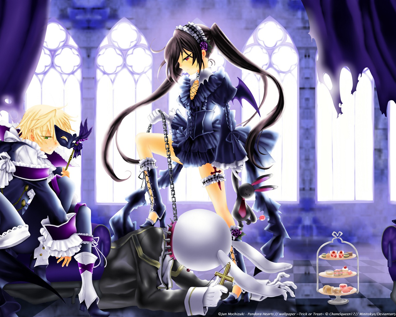 Pandora Hearts HD tapety na plochu #30 - 1280x1024