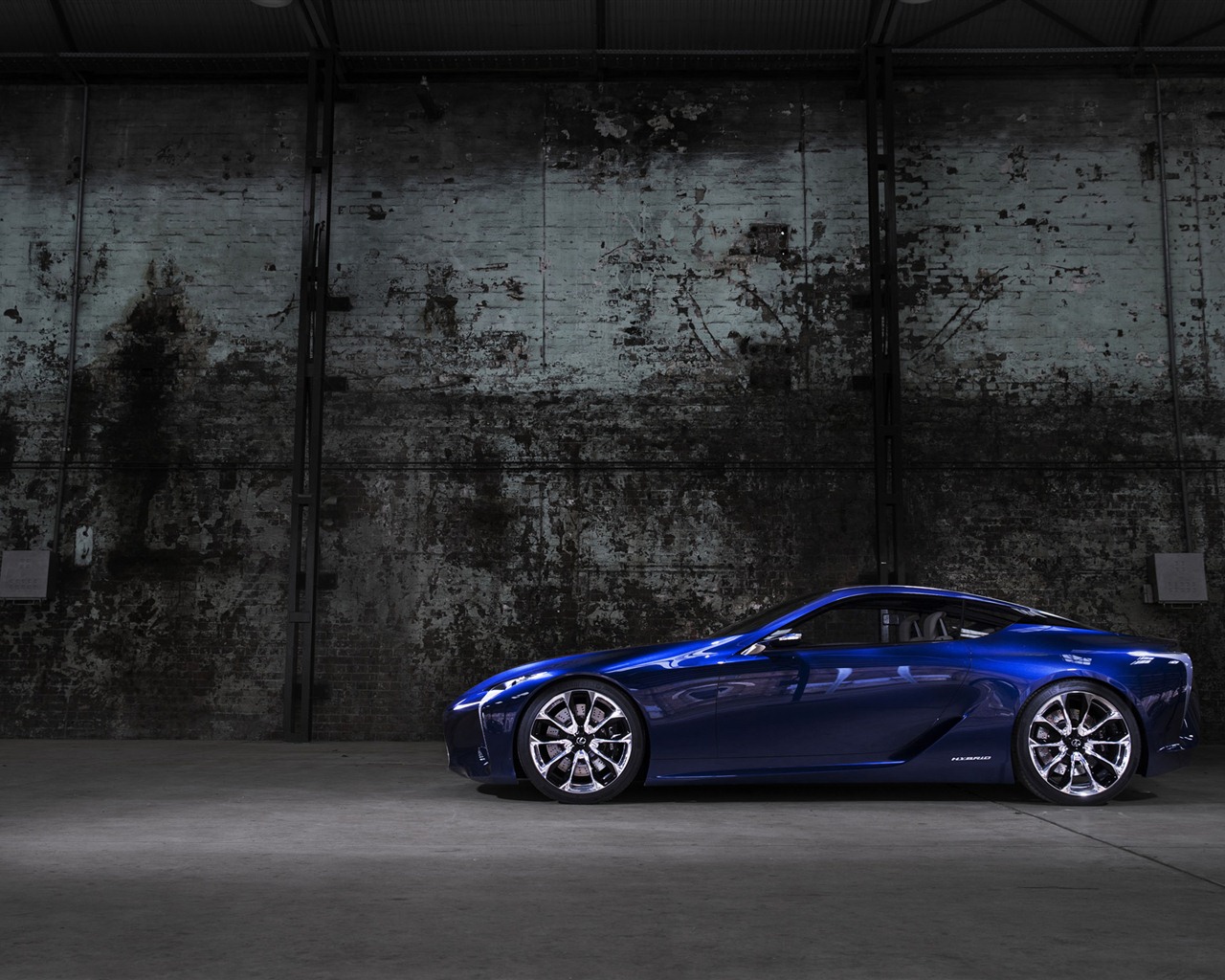 2012 Lexus LF-LC Modré koncepce HD Tapety na plochu #7 - 1280x1024