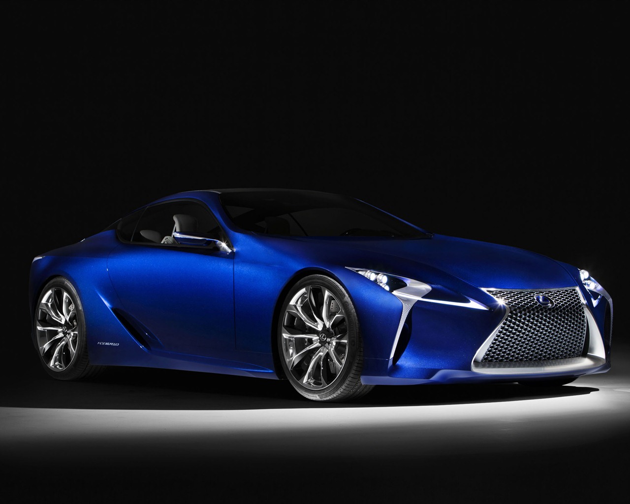 2012 Lexus LF-LC Blue concept 雷克萨斯 蓝色概念车 高清壁纸8 - 1280x1024