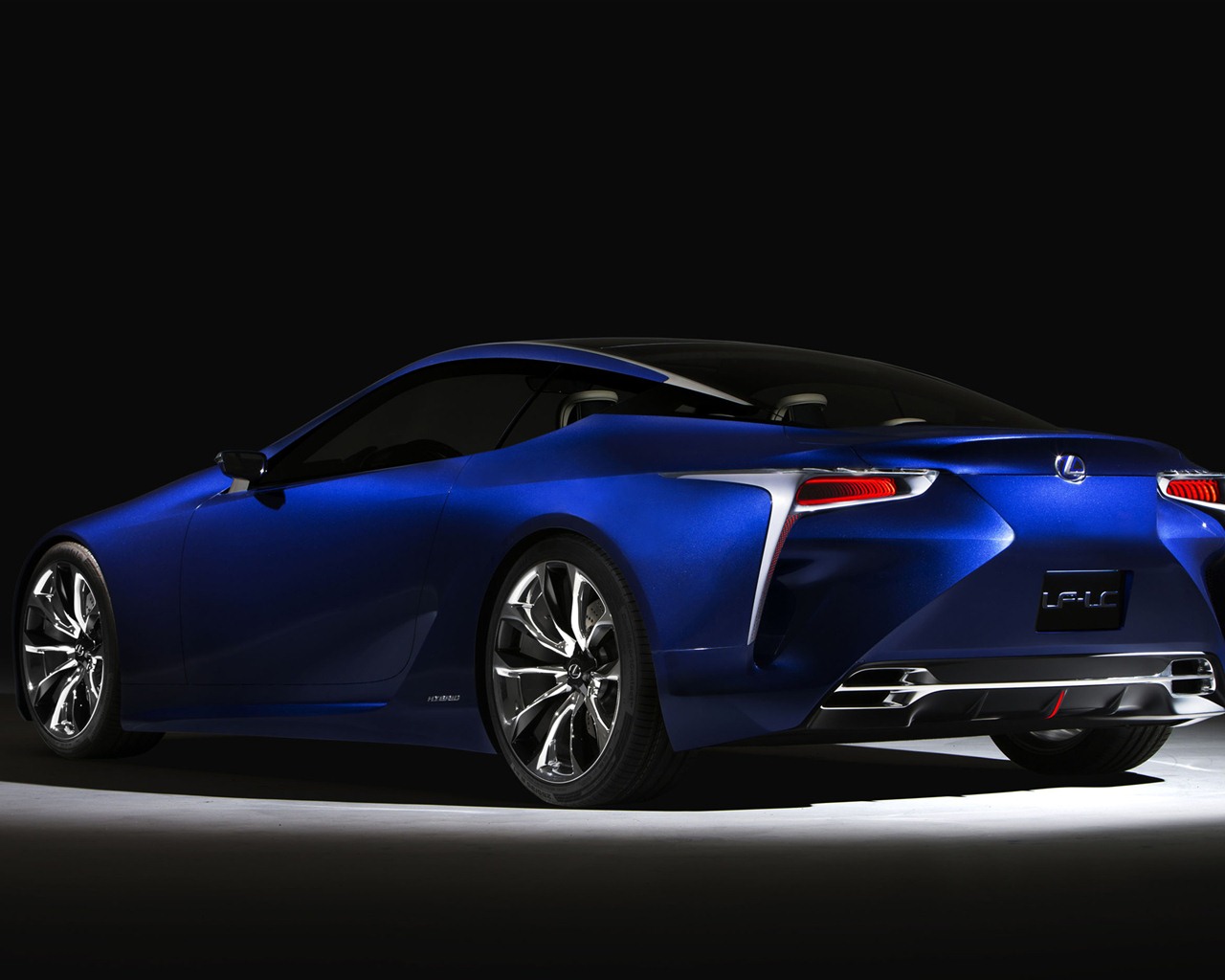 2012 Lexus LF-LC Blue concept 雷克萨斯 蓝色概念车 高清壁纸9 - 1280x1024