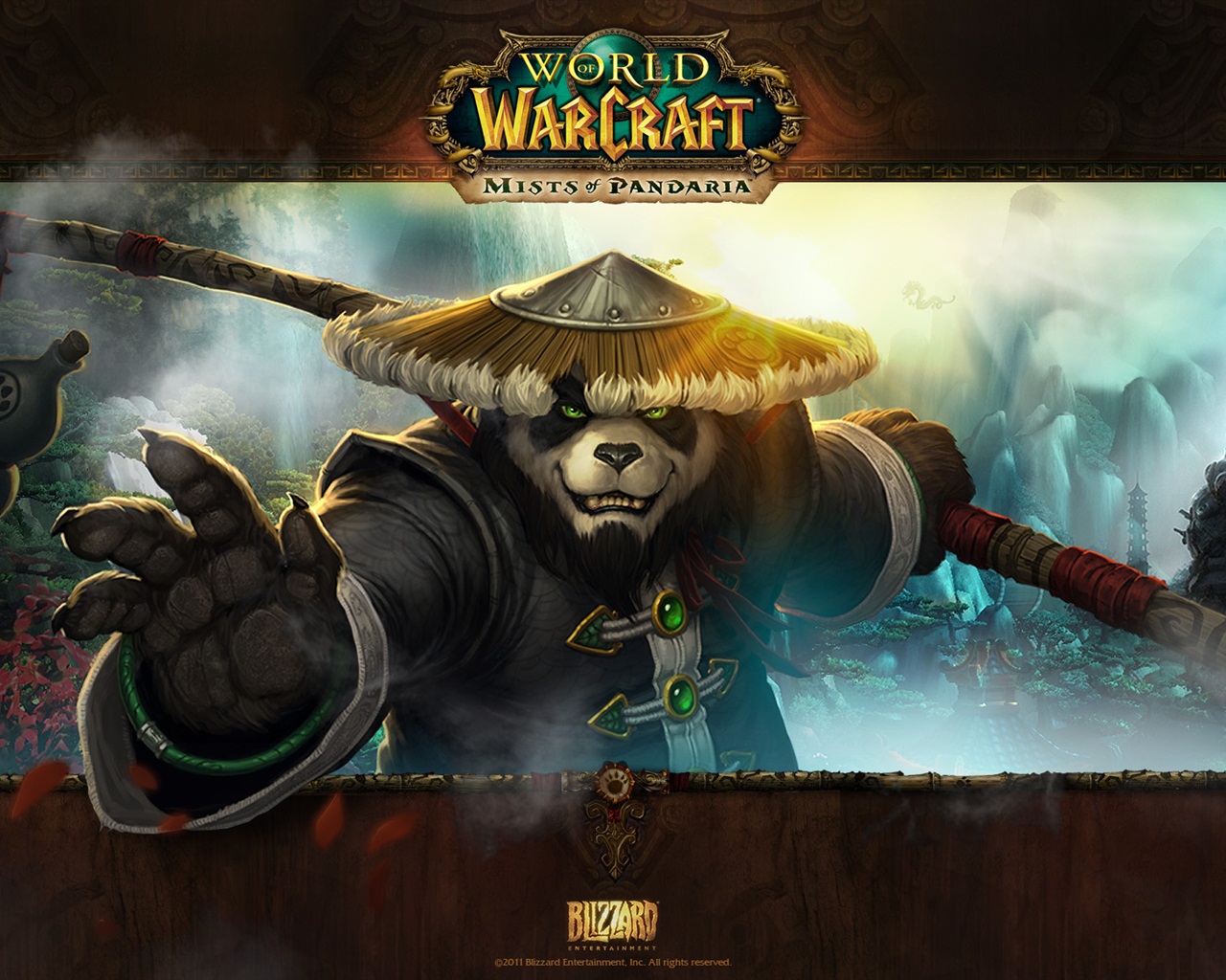World of Warcraft: Mists of Pandaria 魔兽世界：熊猫人之谜 高清壁纸1 - 1280x1024